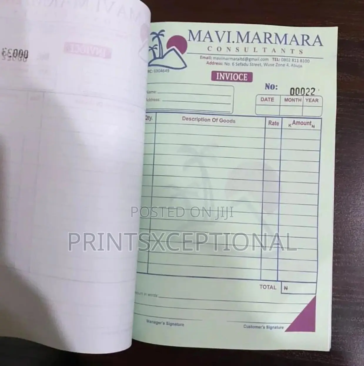 Invoice/ Receipt/ Waybill Printing