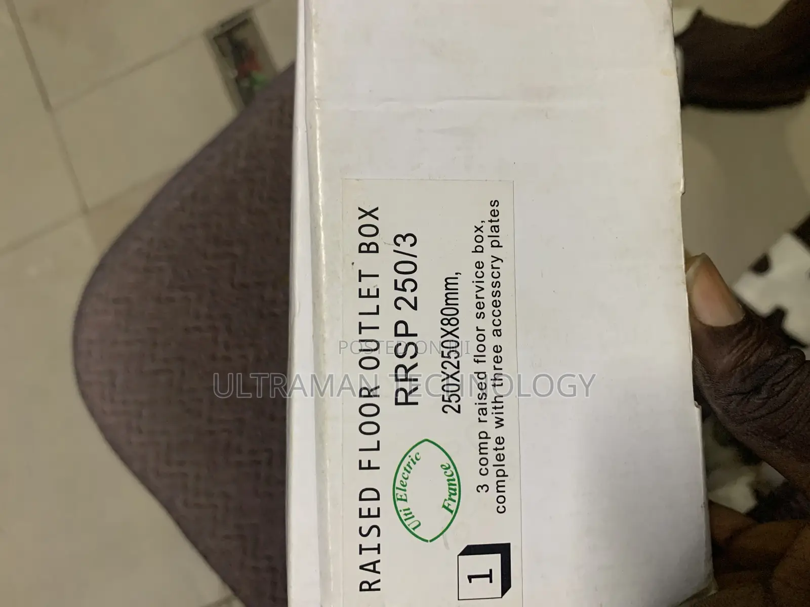 Raised Floor Outlet Box
