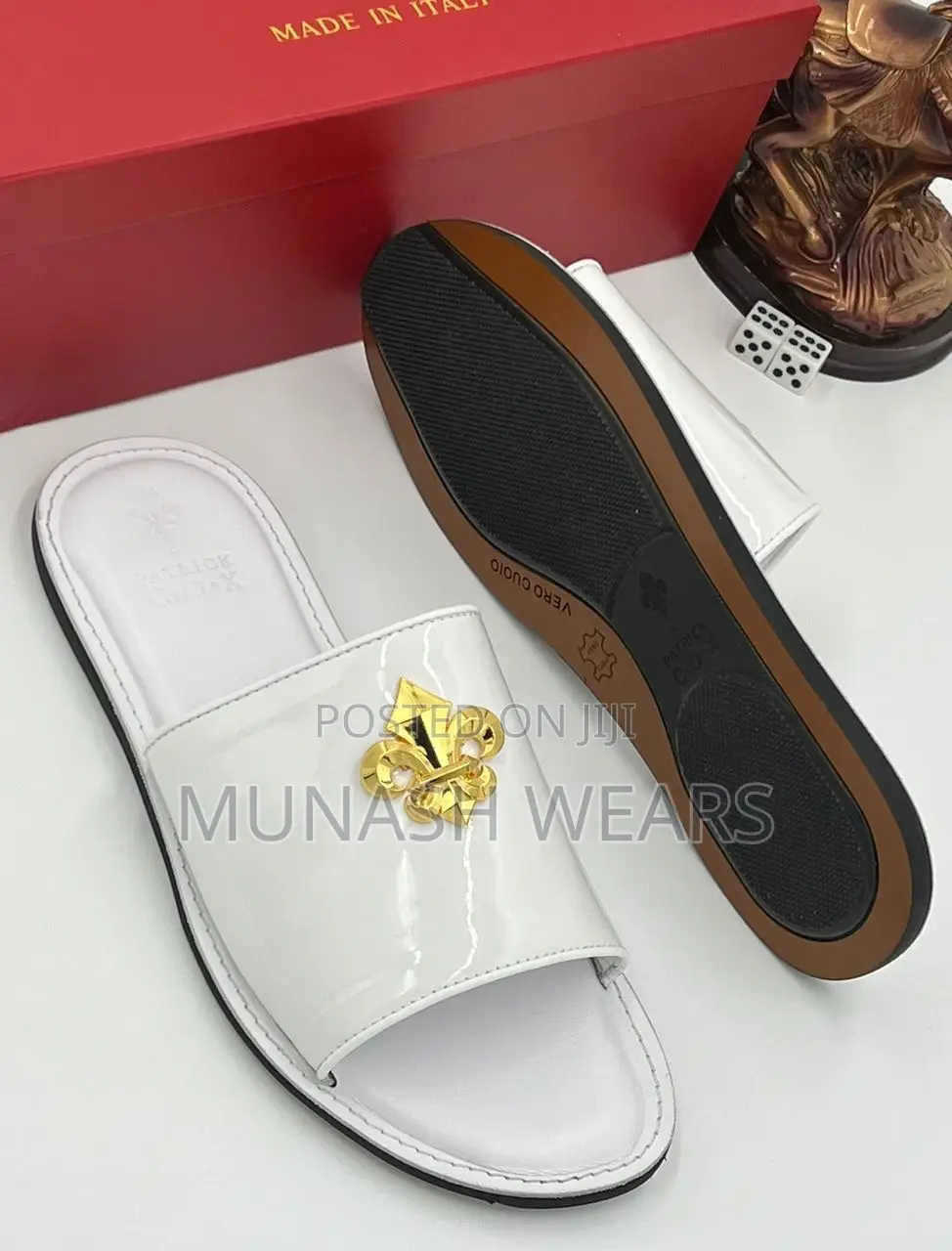 Italian Leather Slipers