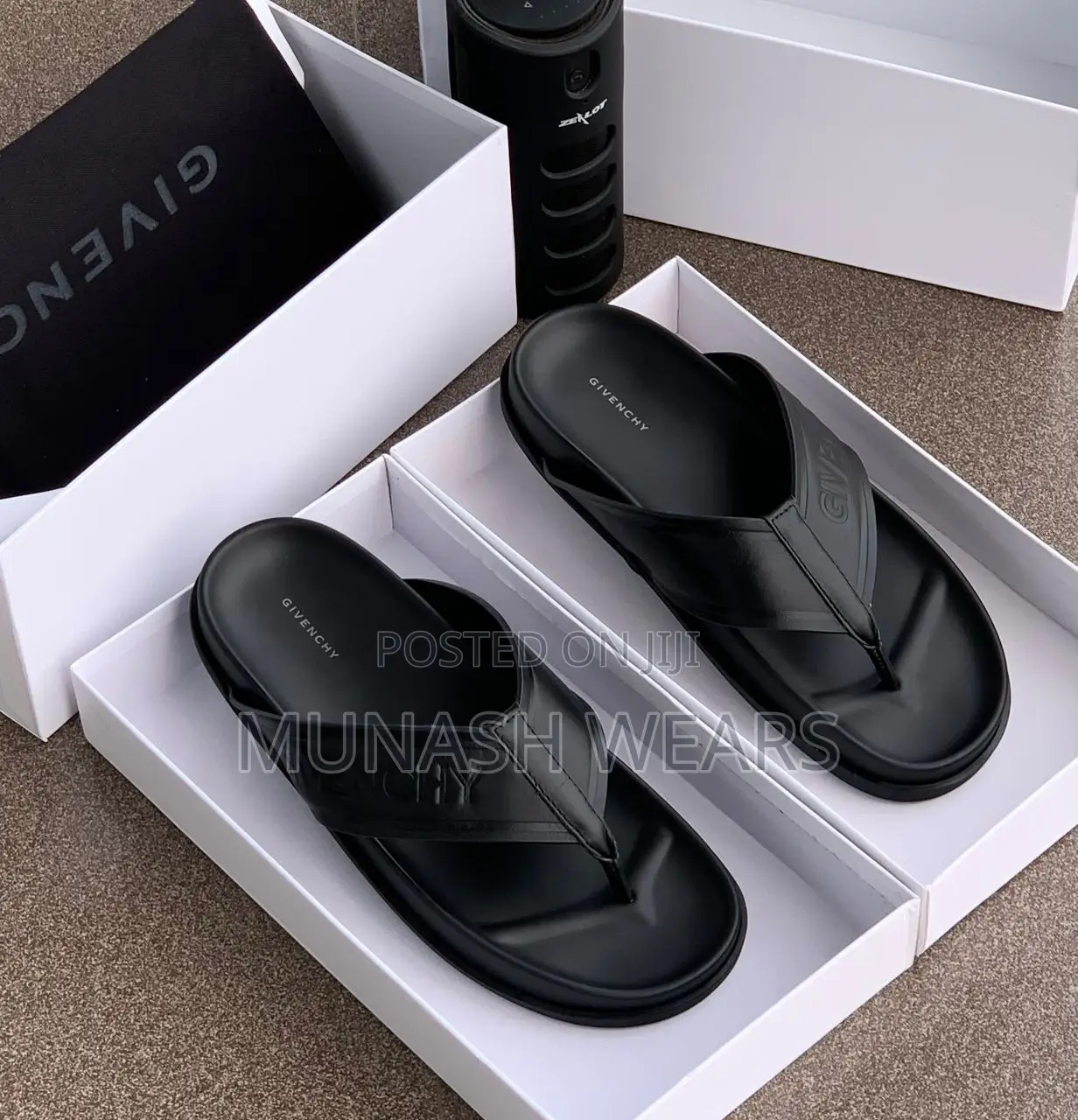 Givenchy Leather Slipers