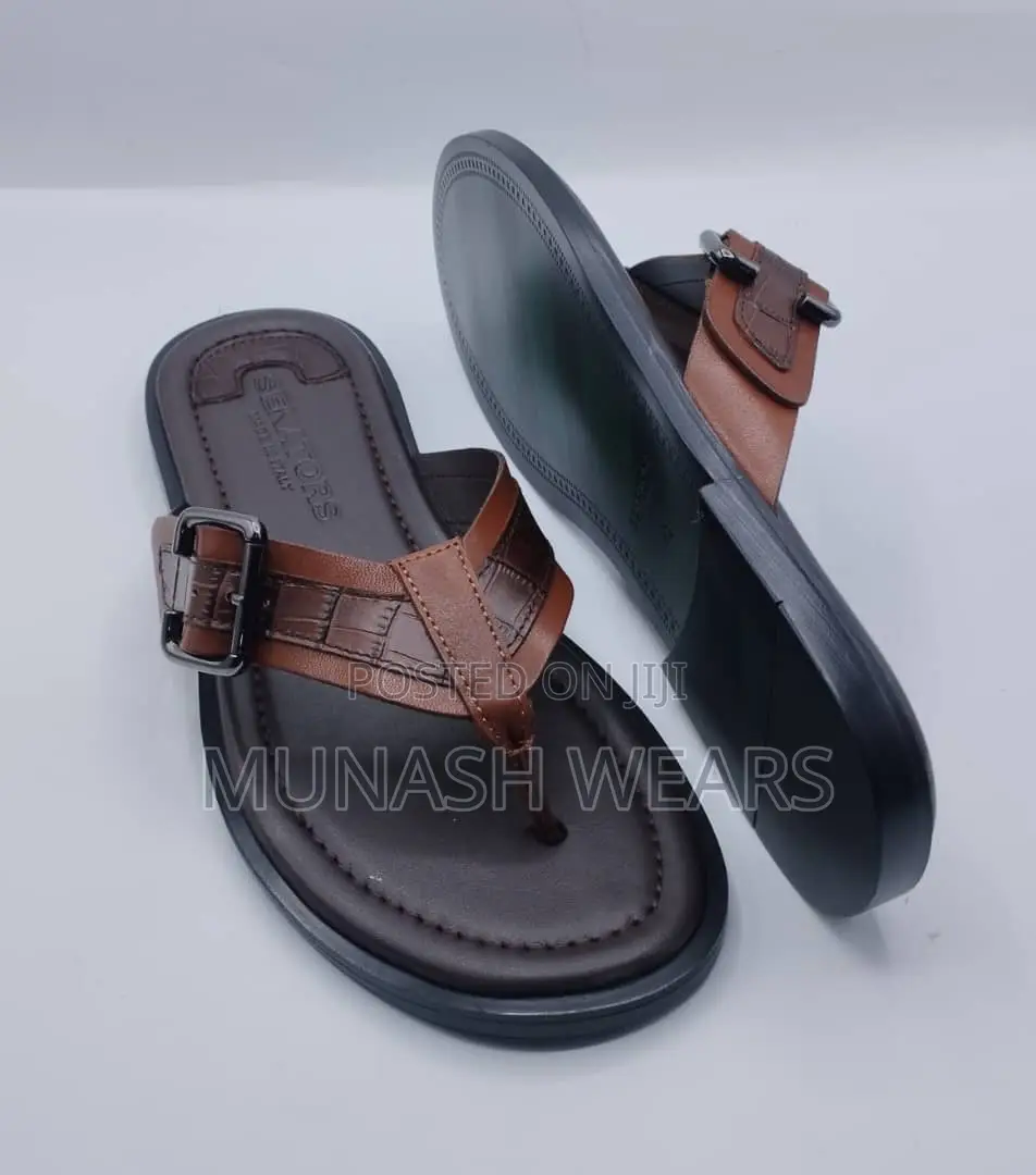 Italian Leather Slipers
