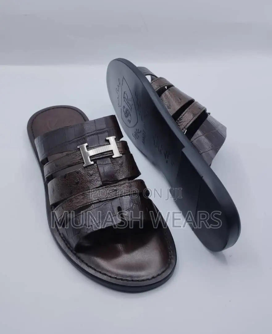 Italian Leather Slipers