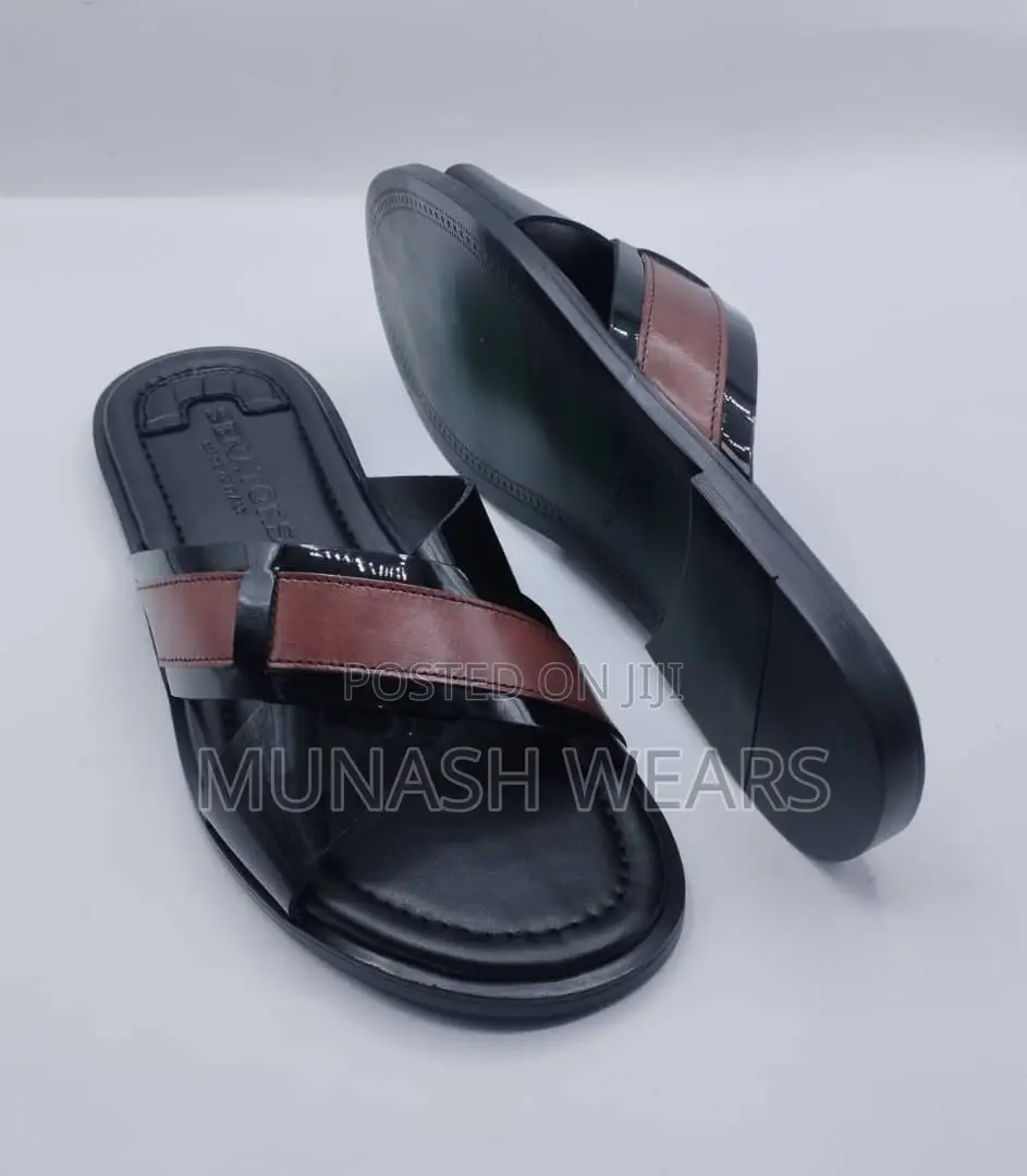 Italian Leather Slipers