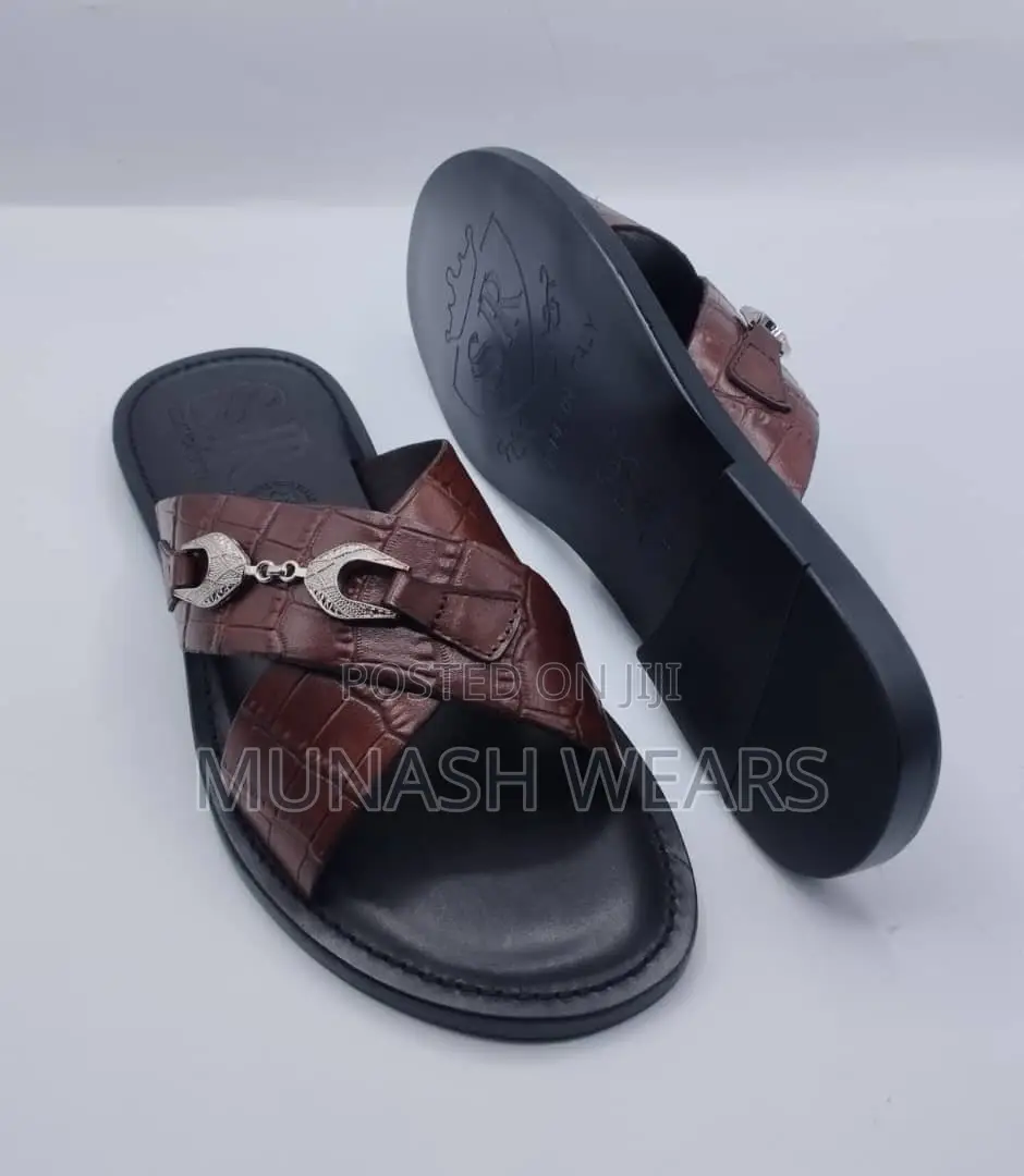 Italian Leather Slipers