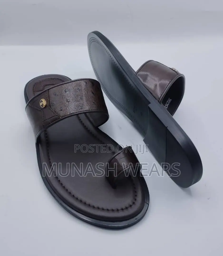 Italian Leather Slipers