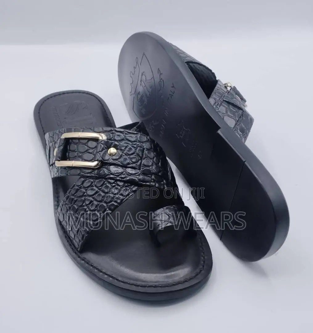 Italian Leather Slipers