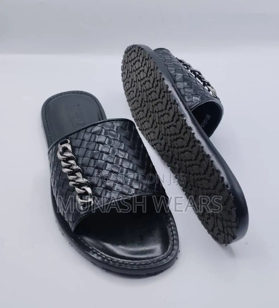 Italian Leather Slipers