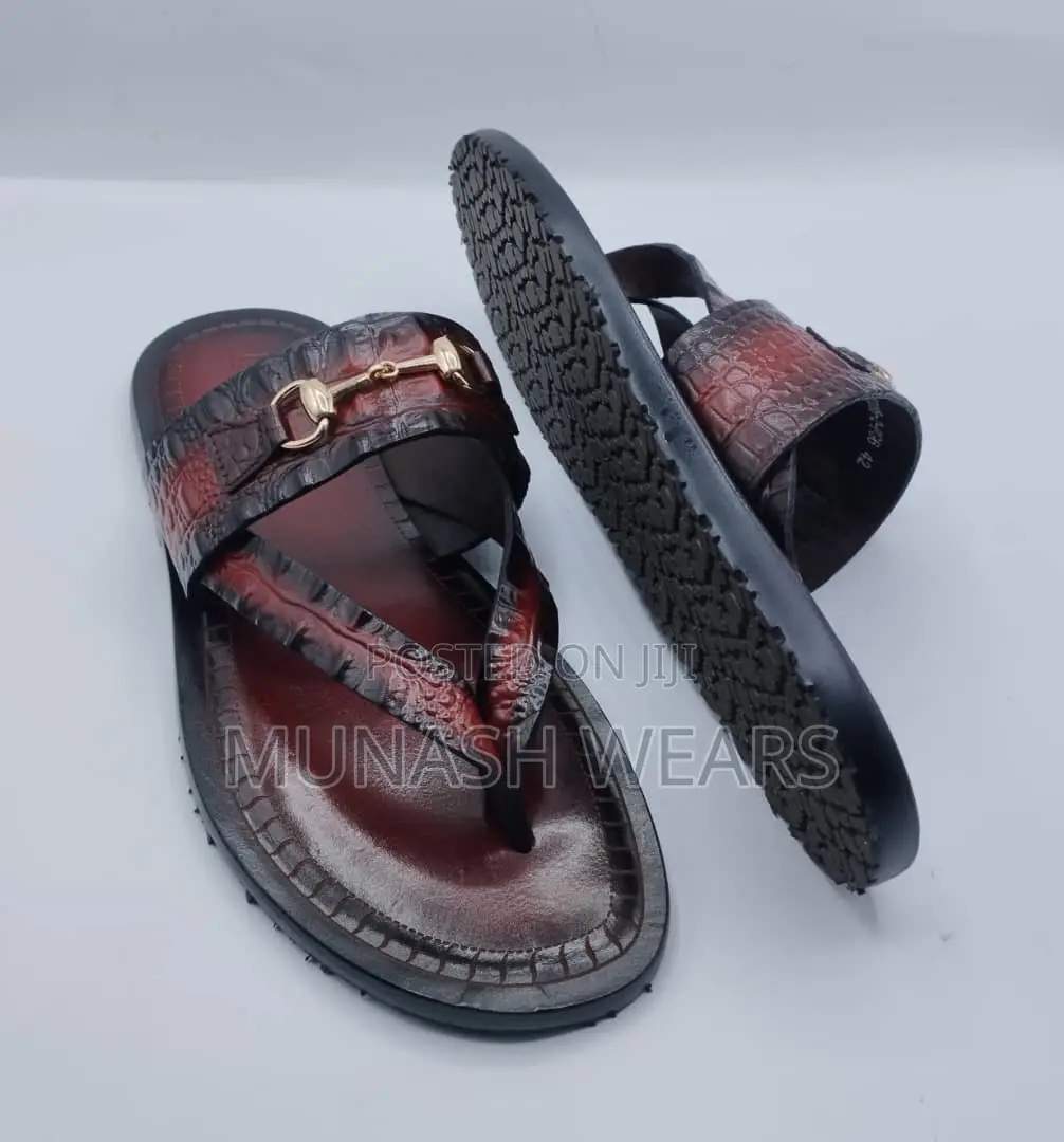 Italian Leather Slipers