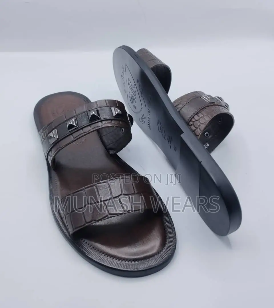 Italian Leather Slipers