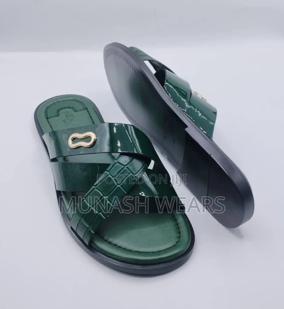Italian Leather Slipers