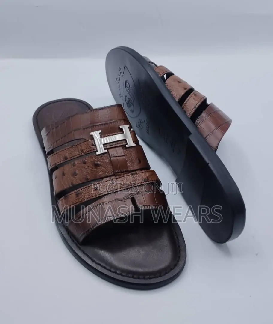 Italian Leather Slipers