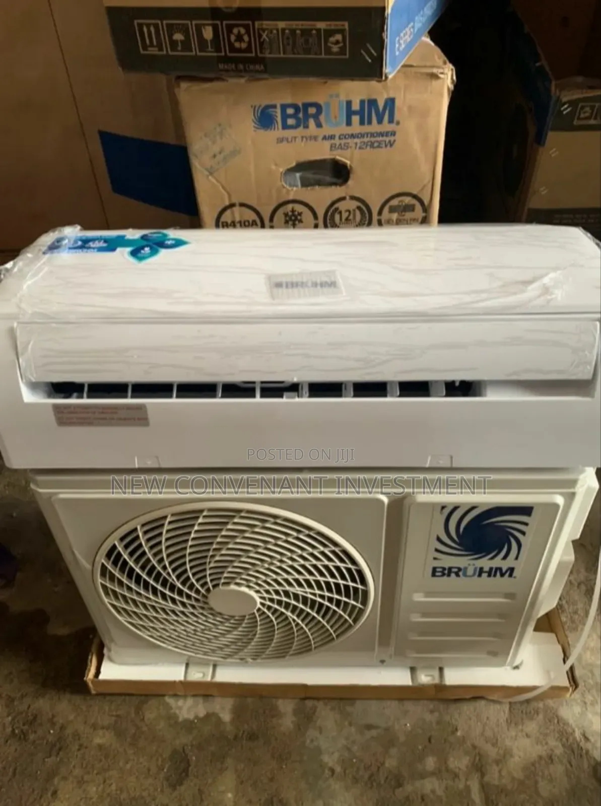 Original Bruhm Split Type Air Conditions