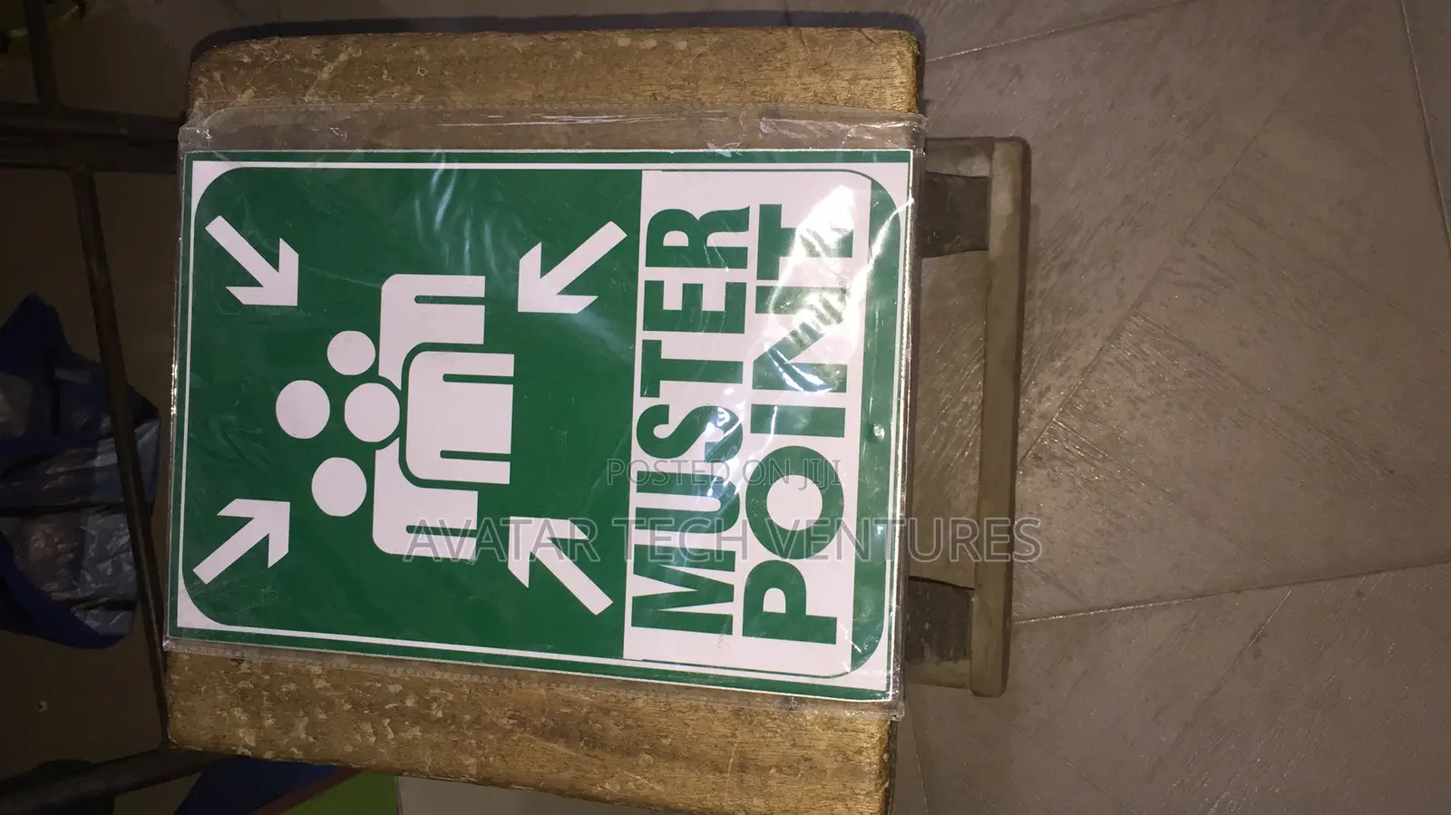 Muster Point Sign