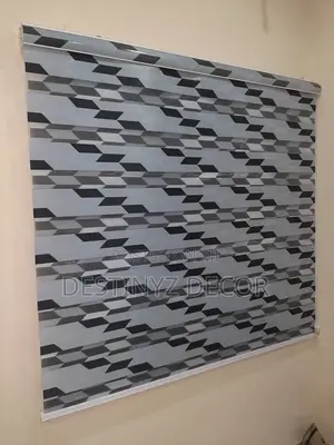 Neatly Patterned Window Blinds