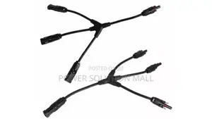 Branch MC4 Connectors for Solar Panel - Pair of 3-in-1
