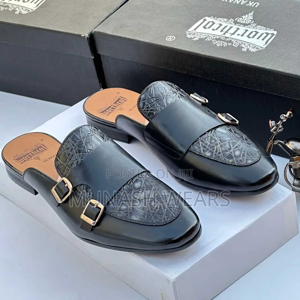 Luxury Leather Half Shoe