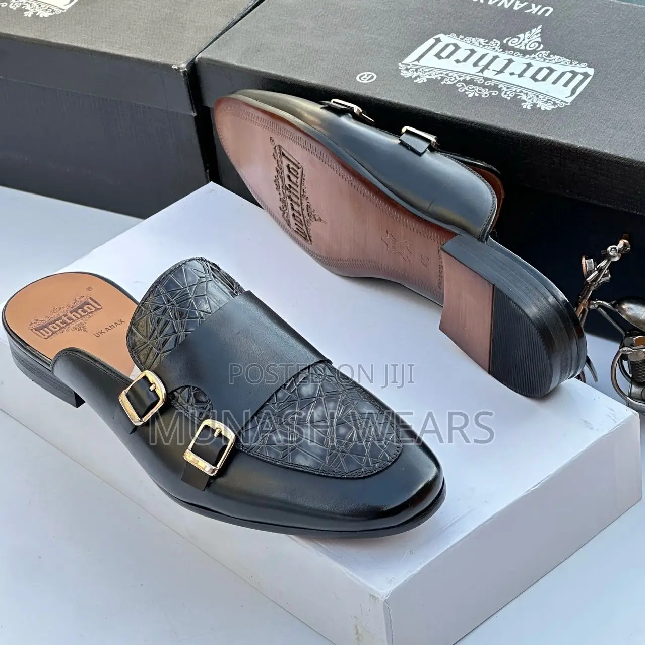 Luxury Leather Half Shoe