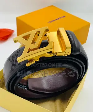 Original Leather Lv Belt