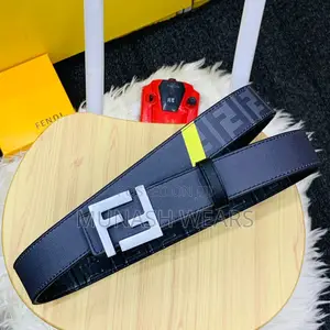 Original Leather Fendi Belt