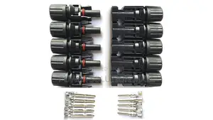 Solar MC4 Wire Connector for Solar Panels (Set of 5 Pairs)