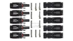 Solar MC4 Male Female Solar Panel Cable Connectors (Set of 5
