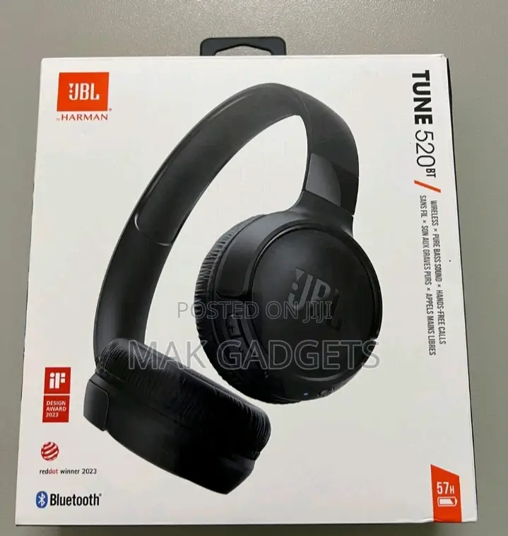 JBL Headset Tune 520 Black