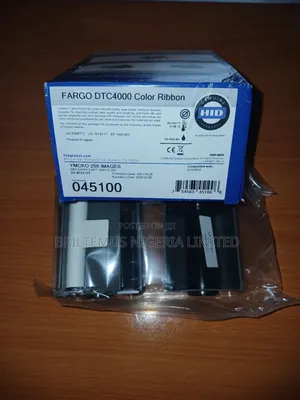 Fargo DTC4000 Color Ribbon PN: 045100 YMCKO 250IMAGES