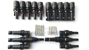 3 in 1 T3 Connector 1500v-50a With MC4 Solar Connector (1 +