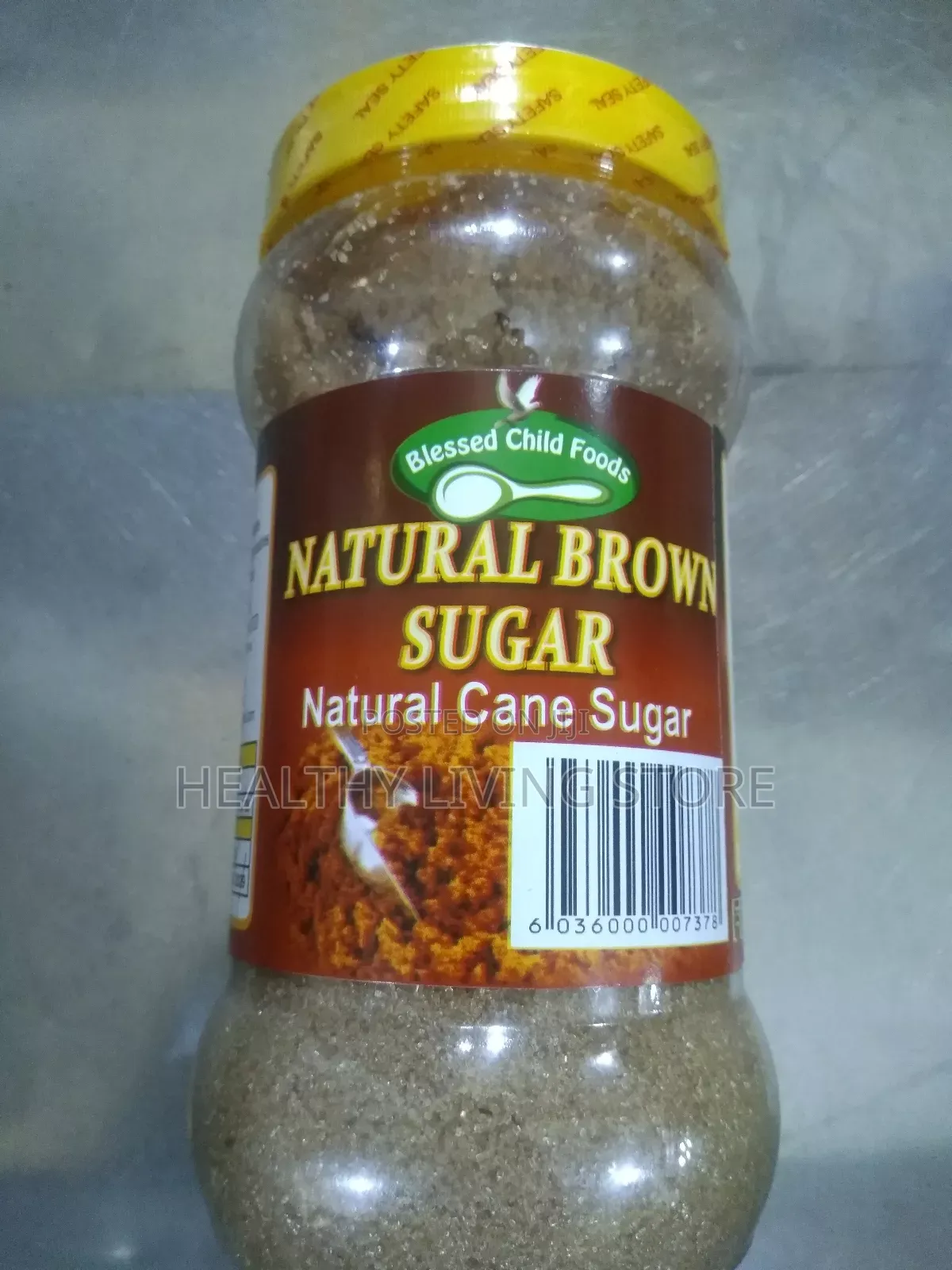 Natural Ghana Brown Sugar (850g)