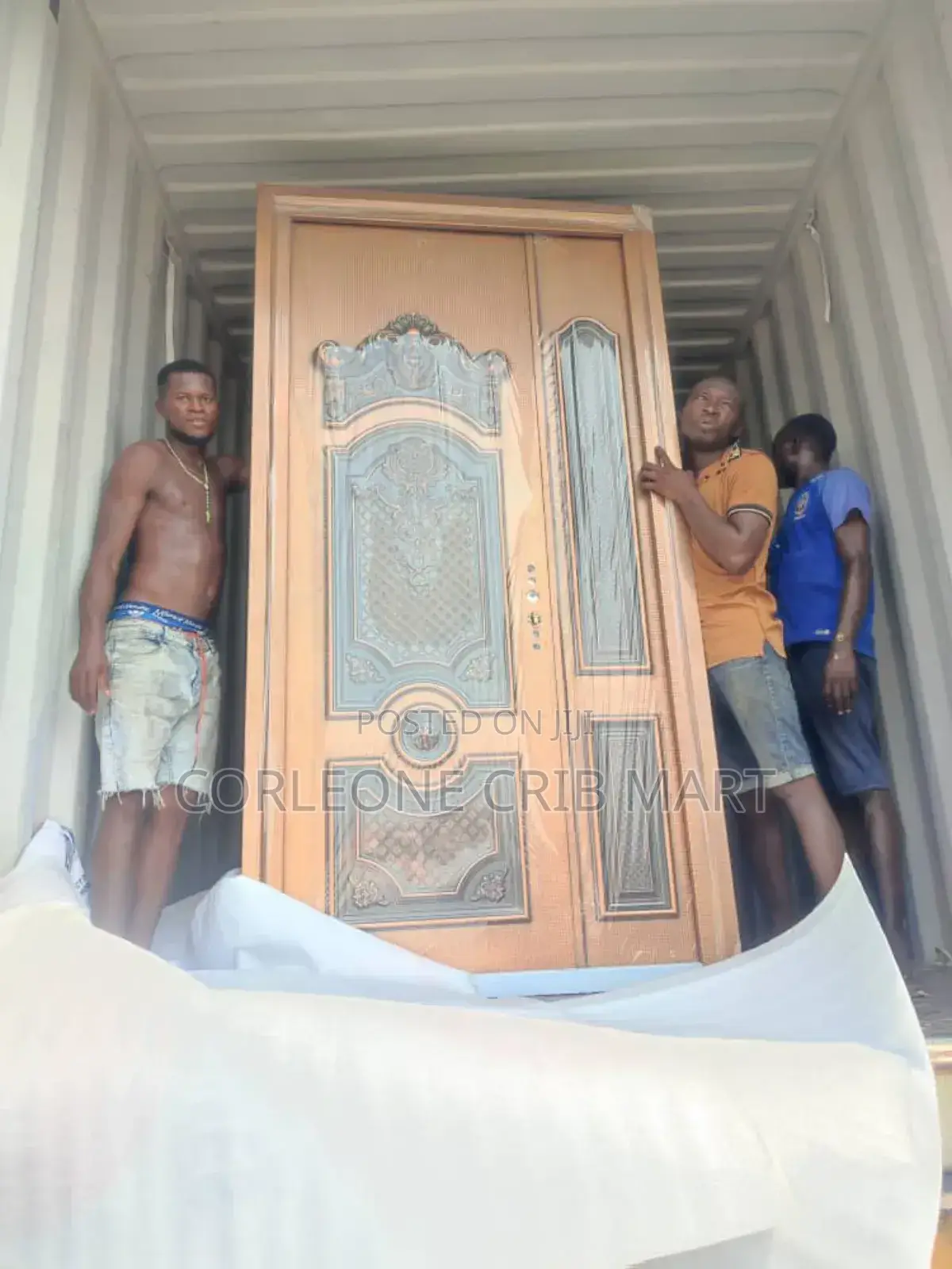 Copper Security Door