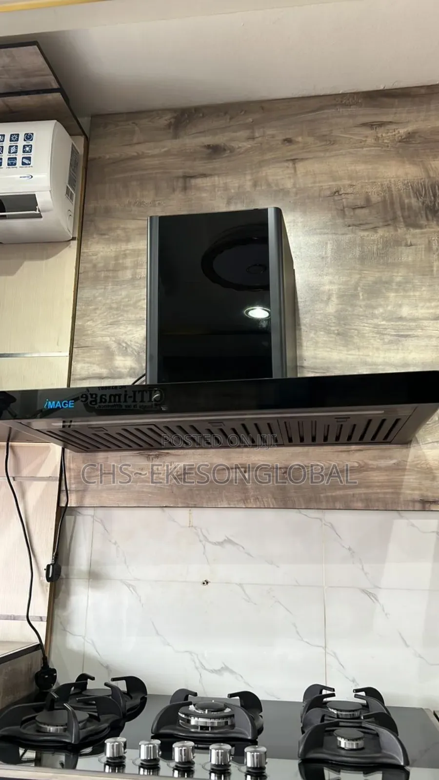 Kitchen Hood Handwave and Screen Touch (SQ Shape)