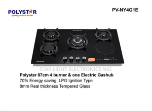 4 Gas 1 Electric Cooker Built-in Inverter
