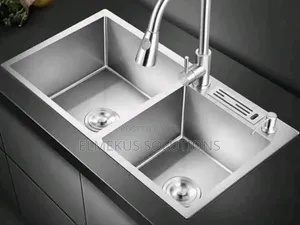 Handmade Double Bowl Stainless Sink