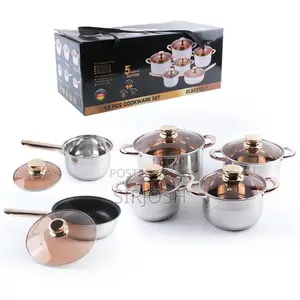 12 Sets Nonstick Pots Sets