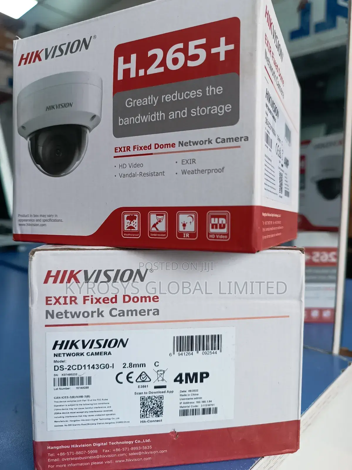 Hik Vision 4mp Dome Ip Camera