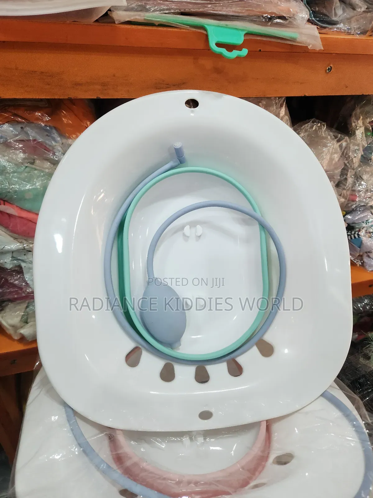 Foldable Sitz Bath Bowl With Pump