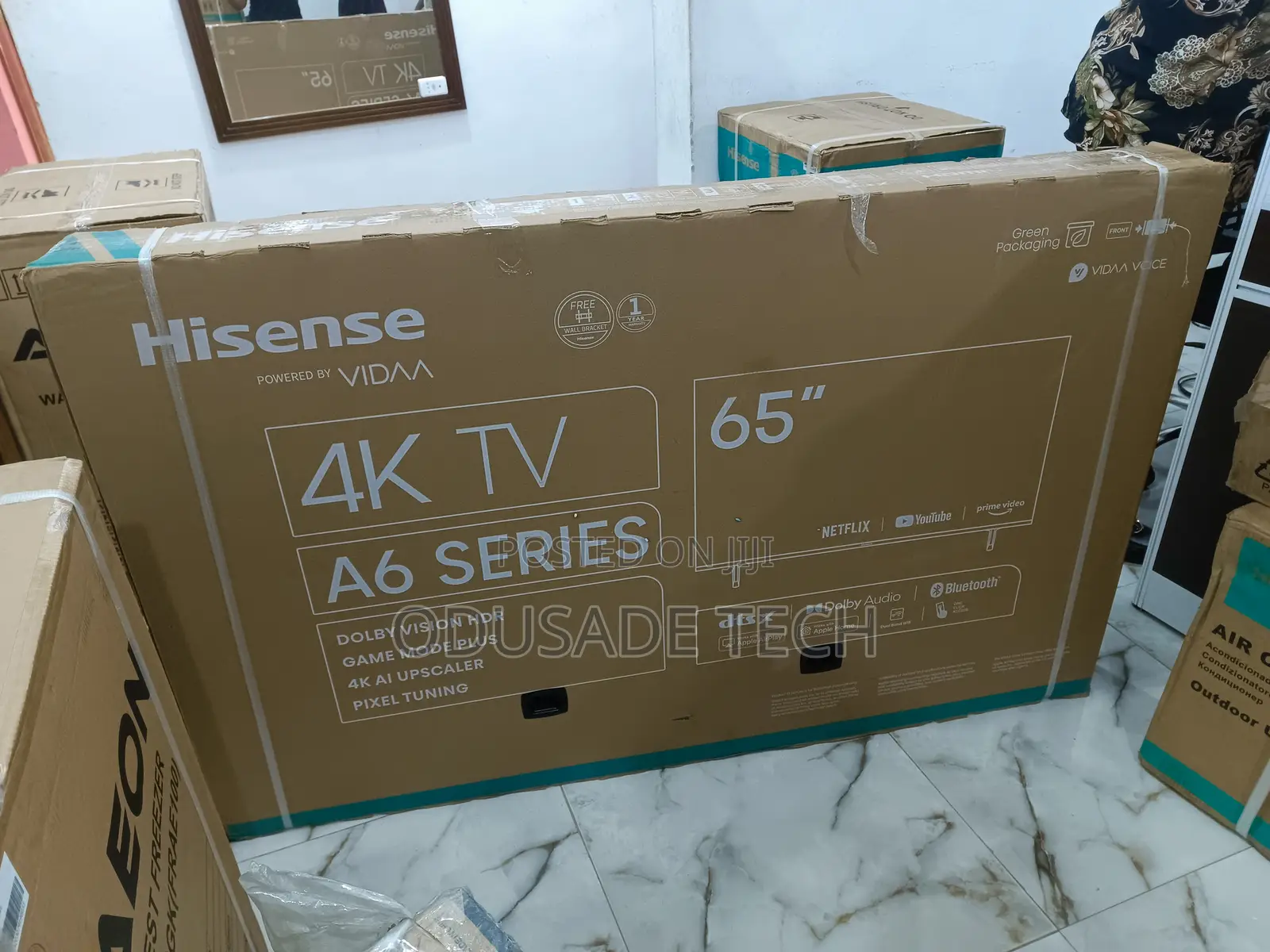 Best Hisense 65" A6 Series