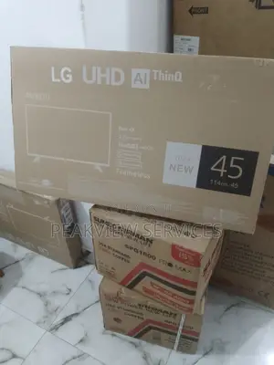 New LG 45 LED TV