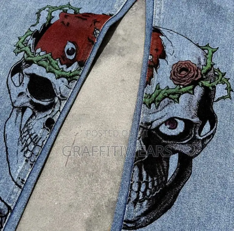 Painted Custom Jeans