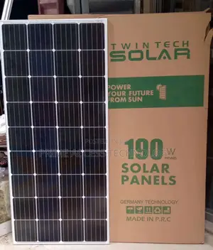 190watts Mono Solar Panel
