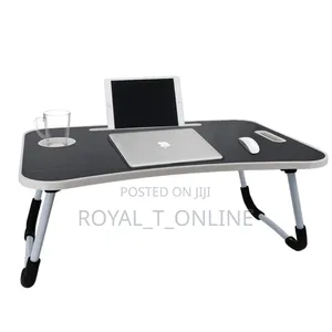 Foldable Laptop Work Table With Cup Holder in Ibadan