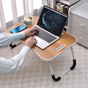 Foldable Laptop Work Table With Cup Holder in Ibadan