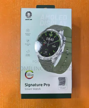 The Green Lion Signature Pro Smart Watch Is a Chic And