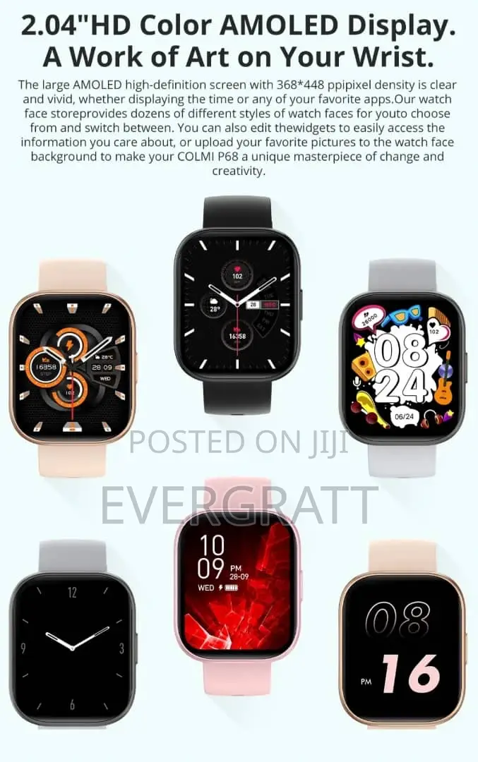 Colmi P68 Smart Watch