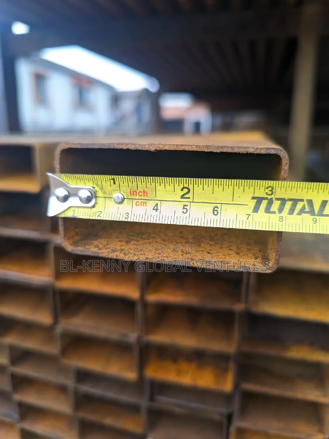 80x40x2mm Rectangular Pipe (Full 3 by 1 and Half)