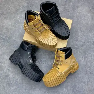 MSCHF X Louis Vuitton X Timberland 2 X 4 Brutal Boots