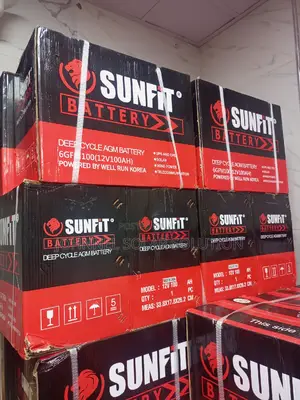 100ah 12v Sunfit Solar Dry Cell Battery