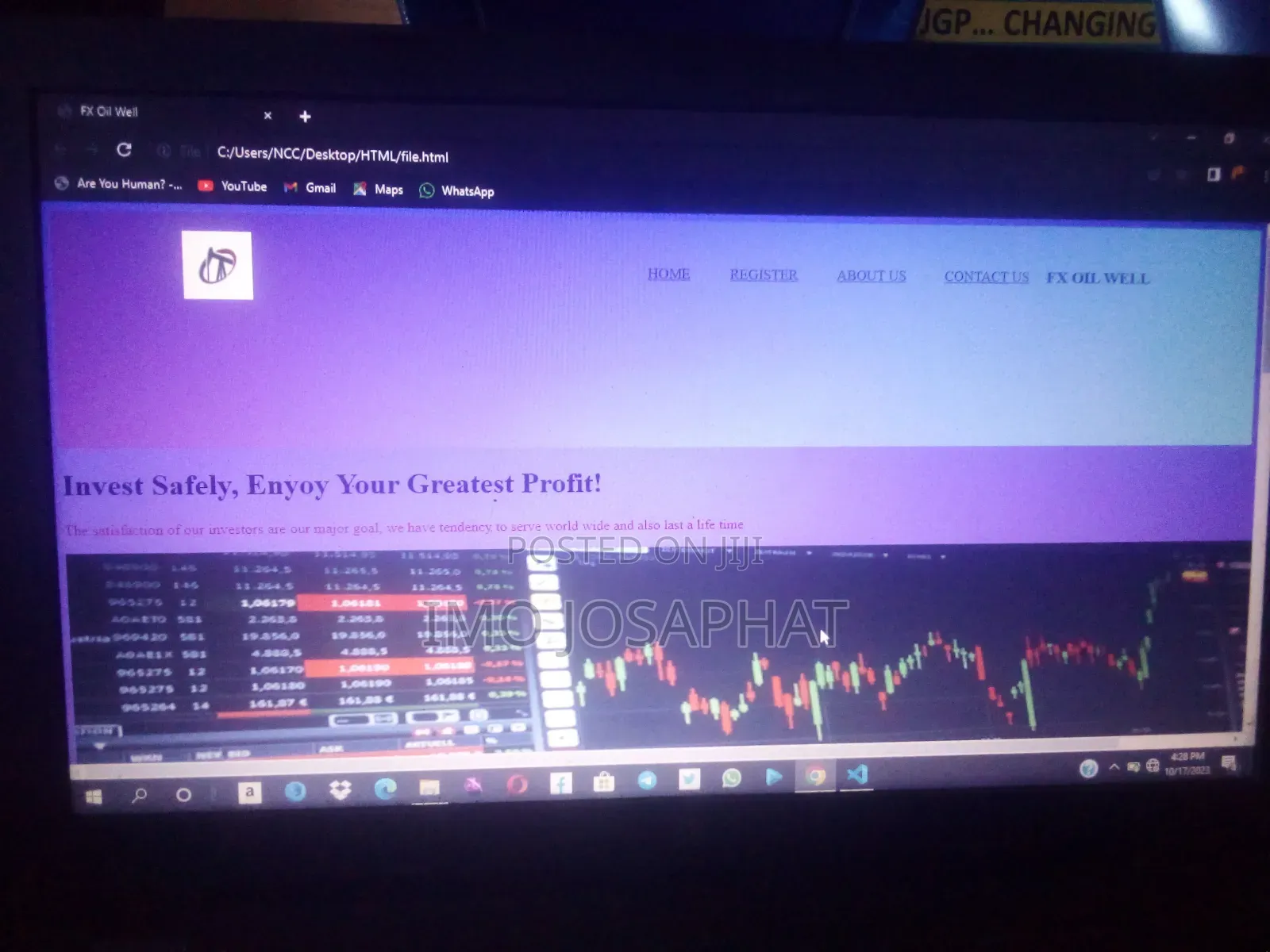 Ready Made Investment Website for Sale