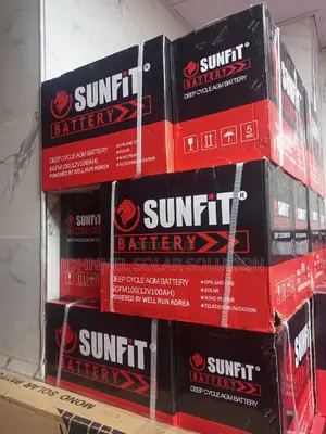 100ah 12v Sunfit Solar Dry Cell Battery