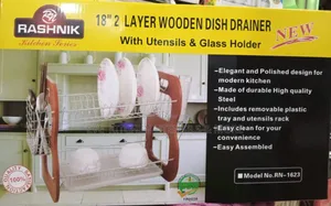 Wooden Plate Rack